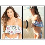 Show Me Your Mumu ππ Bondi Ruffle Bikini Top + Tie Bikini Brief Bottom ~ S NWT Photo 5
