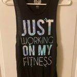 Womens So Motivational Gym Workout Small Tank Top Racerback Tank Black Photo 0