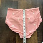 ALBION FIT Pink & White Polka Dot Swimsuit Bottom Size Small Photo 5