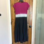 Ralph Lauren Maxi T Shirt Dress Womens Lg Pullover Tie Dye Beachy Preppy Hippie Photo 2