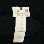 ZARA Women's Top Knit Cut Out Half Sleeve Round Neck Black Size Small NWT Photo 4