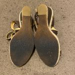 UGG  Isabella Women's Stout Brown Leather Rope Wedges‎ Sandals Shoes Size 11 Photo 3