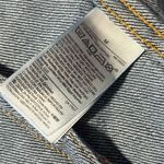 Gap + Pendleton 1969 Icon Denim Jacket Dark Indigo Women's M Plaid Casual Photo 5