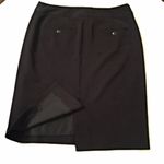 Atelier Double layered pocket pencil skirt! Cute! Black Size 6 Photo 1