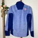 The North Face  Blue Purple Long‎ Sleeve Full Zip Polartec Jacket Size Medium Photo 3