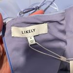 Likely Baby blue midi dress with a split up the front. brand is , size 6 Photo 7