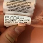 Columbia Golf Birdie Short Sleeve Peach Polo Shirt for Women Photo 9