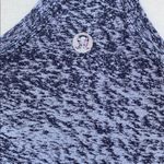 Lululemon EUC Woman’s Jacquard Gray/Black Fitted Sleeveless Racerback Tank Top Photo 4