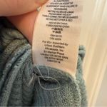 Free People  Must Have Thermal Ribbed Relaxed Henley Top in Bright Aqua Size Med Photo 7