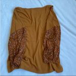 Anthropologie Annette Floral Sleeve Oversized Thermal Top Photo 7