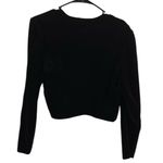 Vintage Black Velvet Karen Lucas for Niki Long Sleeve Cropped Shrug Jacket M Size M Photo 7