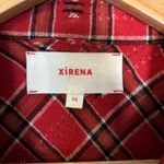Xirena Women's Sierra Red Stone Plaid Flannel Sz XS Casual Snap Button Preppy Photo 2