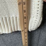 Michael Stars  Women Size‎ Medium Torrance Collared Sweater Vest cream knit Photo 2