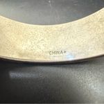 Coach  Signature C Black Enameled Silver-tone Bangle Bracelet 57.9g. Photo 6