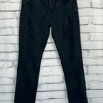 RSQ High Rise Slim Straight Jeans Black Distressed Women’s 30x30 Stretch Denim Photo 0