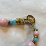 Katerina Psoma Vintage Lariat Necklace unique and Rare, Parrot and Flora Green Photo 11