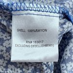 Princess Polly Blue with White floral print Meadow Mini Skirt Photo 6