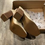 Journee Collection JOURNEE Elegant Cream Ankle Boots Size 9 Photo 6