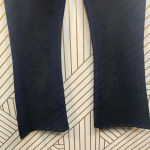 M.i.h Jeans Marty Black Velvet Jeans Cropped Flare Size 27 Photo 4