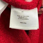 Kasper  Open Front Cardigan Sweater Red Cozy Wool Blend Women’s Size XS Photo 7