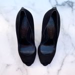 Alexander McQueen knotted leather-trimmed black suede pumps IT 36 US 6 Photo 10