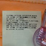 Fiorucci Denim Mini Skirt Neon Orange Size 28 Y2K Low Rise Bright Retro Vintage Photo 8