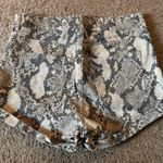 H&M Reptile Snakeskin Cargo Shorts, Size 4 Photo 9