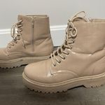 Windsor Tan Combat Boots Photo 1