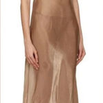 SKIMS  Liquid Organza Cami Long Maxi Dress size L Photo 0