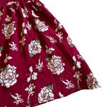 Alohiwai Tropical Hawaiian Print Maxi Dress Cutout Vacation Floral Size XS Women Red Photo 4