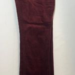 H&M Maroon Corduroy Skinny Pants Photo 0