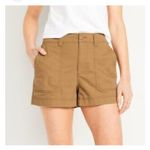 Old Navy  High Rise OG Chino Shorts Size Medium - Brown Photo 5