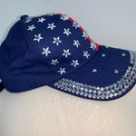 Sparkle Patriotic USA Flag Jewels Hat/Cap Photo 0