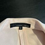 Amanda & Chelsea Women’s Pink Textured Blazer Jacket Ruffle Sleeves Size 6 Photo 2