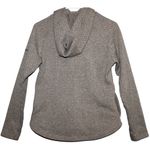 Columbia Women's  Gray White Casual Athletic Long Sleeve Hooded Sweatshirt Size S Photo 1