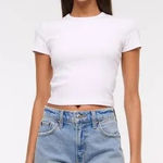 Abercrombie & Fitch  THE CUTOFF SHORT HIGH-RISE / DARK WASH / SIZE 28/6 Photo 0