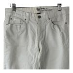 Gap  White Skinny Fit Jeans Women's Size 6 28 Regular Distressed Inseam 30" Photo 1