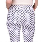 Michael Kors Selma Medallion Print Cropped Jeans Size 12 Pre-owned Photo 2