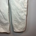 Abercrombie & Fitch  Curve Love Cargo Pants Cream Carpenter  Women's Size 10 Long Photo 6