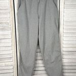 DUDLEY STEPHENS Jay Terry Fleece Joggers with Grosgrain Side Stripe Gray Photo 0