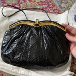 Judith leiber vintage skin clutch with strap 11” long is the bag length strap 20 Photo 0