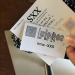 LuLaRoe  xxs Irma black white hi lo tunic swimsuit cover up dress casual Photo 4