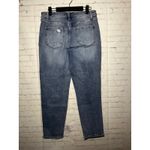 Risen Jeans Womens Size 11 30 Distressed Medium Wash High Rise Mom Jeans Blue Photo 1