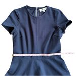 Diane Von Furstenberg Diane Von Furstenburg Women’s Size 6 Navy Blue Fit and Flare Ivana Dress Photo 3