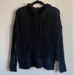 Loose Knit Sweatshirt Black Photo 2