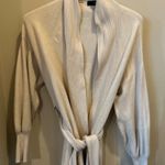 VERO MODA Vero Modo Ivory Open‎ Front cardigan with tie Photo 6