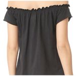 Chaser Off-The-Shoulder Shirred Tee Oversized Top Photo 1