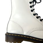 Dr. Martens Like New 1460 Smooth Leather Lace-Up Boots White Size 7 Retail $170 Photo 4