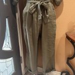 ZARA  green belted jumpsuit nwt Photo 2