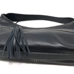 Fringe tassel, hobo style leather bag, Spain Photo 4